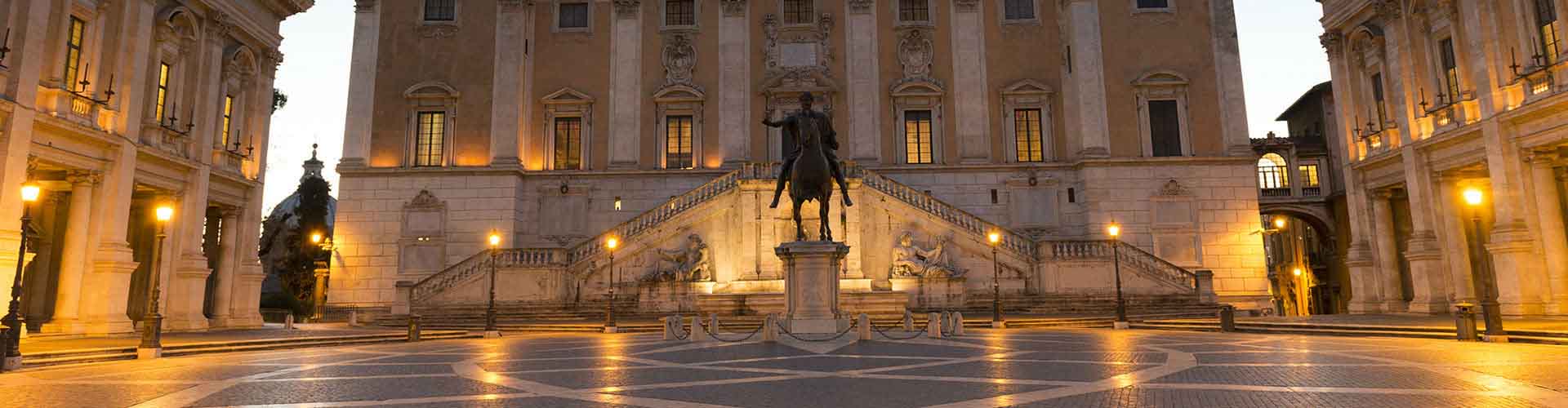 Colonna di Marco Aurelio e Palazzo Chigi
