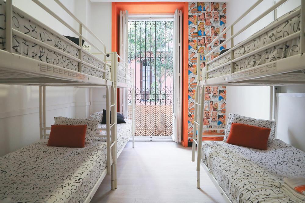 8 letti dormitorio - Solo femmine - Standard - Bagno privato